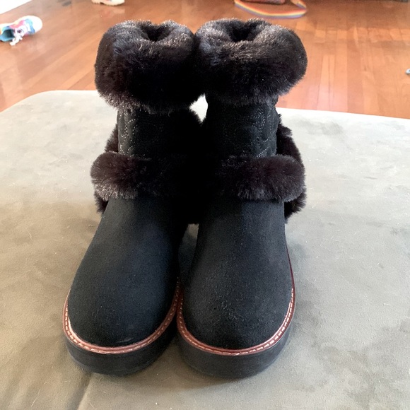 Izzie sig suede coach boots Clearance